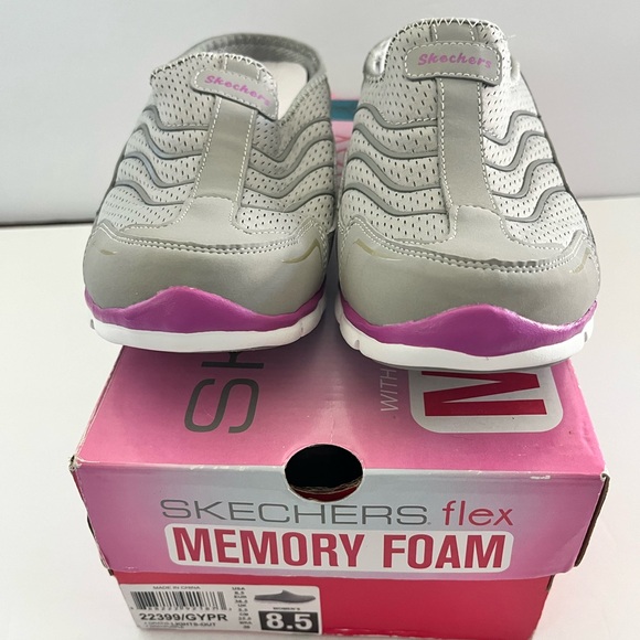 NEW NWT Womens Skechers Flex Memory Foam Lights Out sneakers tennis shoes 8.5 - Picture 1 of 5